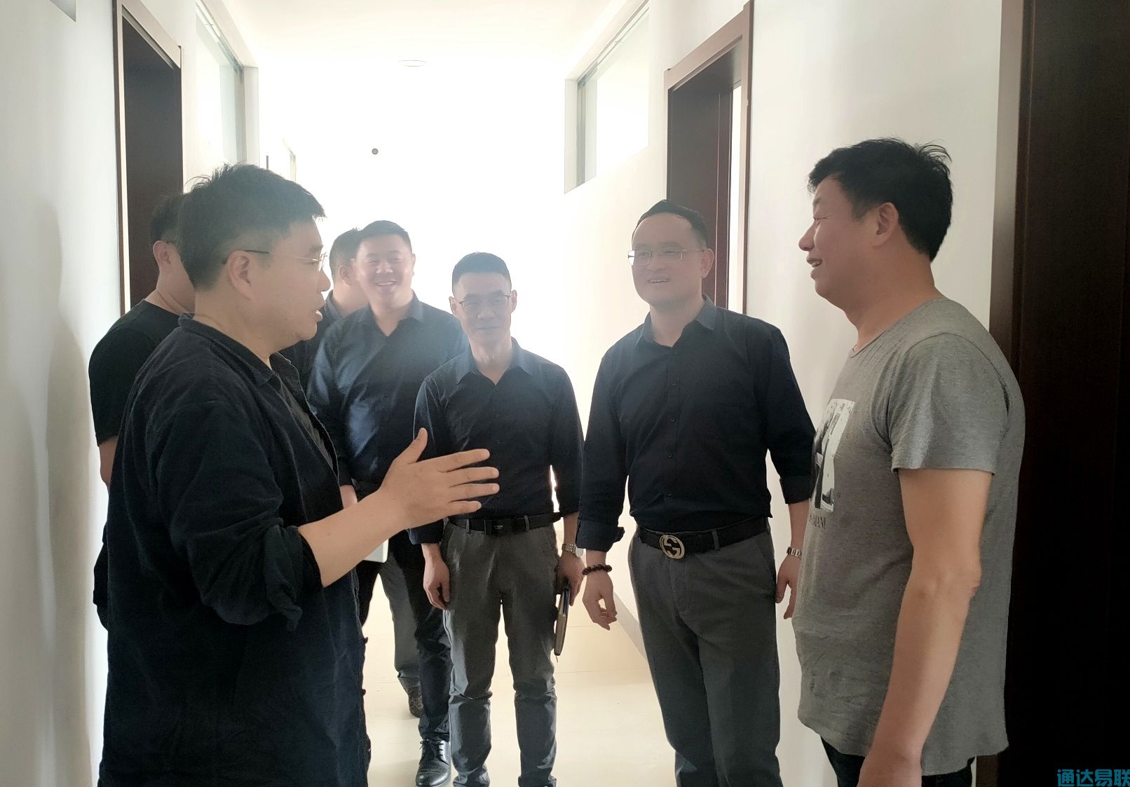 民本矿业集团与通达易联公司洽谈合作